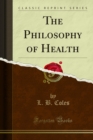 Image for Philosophy of Health