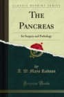 Image for Pancreas: Its Surgery and Pathology