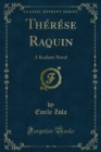 Image for Therese Raquin: A Realistic Novel