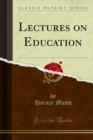 Image for Lectures on Education