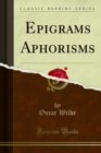 Image for Epigrams Aphorisms