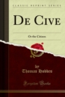 Image for De Cive: Or the Citizen