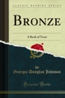 Image for Bronze: A Book of Verse