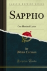 Image for Sappho: One Hundred Lyrics