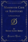 Image for Mammoth Cave of Kentucky: An Illustrated Manual