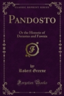 Image for Pandosto: Or the Historie of Dorastus and Fawnia