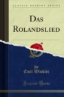 Image for Das Rolandslied