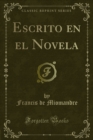 Image for Escrito En El Novela