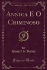 Image for Annica E O Criminoso, Vol. 1 (Classic Reprint)