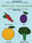 Image for Coloring Book for 4-5 Year Olds (Fruit and Vegetables)