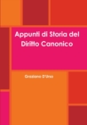 Image for Appunti di Storia del Diritto Canonico