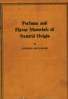 Image for Perfume and Flavor Materials of Natural Origin