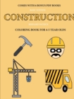 Image for Coloring Book for 4-5 Year Olds (Construction)
