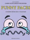 Image for Simple Coloring Book for 4-5 Year Olds (Funny Faces)