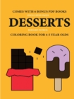 Image for Coloring Book for 4-5 Year Olds (Desserts)