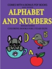Image for Coloring Books for 2 Year Olds (Alphabet and Numbers)
