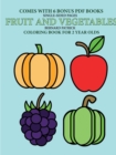Image for Coloring Book for 2 Year Olds (Fruit and Vegetables)