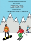 Image for Coloring Book for 4-5 Year Olds (Skiing)