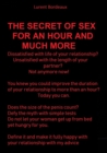 Image for THE SECRET OF SEX FOR AN HOUR AND MUCH MORE