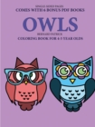 Image for Coloring Book for 4-5 Year Olds (Owls)
