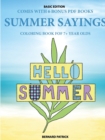 Image for Coloring Book for 7+ Year Olds (Summer Sayings)