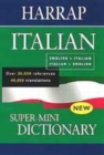 Image for Harrap Super-mini Italian Dictionary