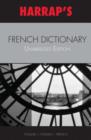 Image for Harrap&#39;s French dictionary  : English/French