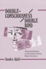 Image for Double-Consciousness/Double Bind : Theoretical Issues in Twentieth-Century Black Literature