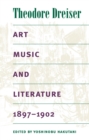 Image for Art, music, and literature, 1897-1902