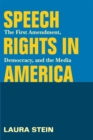 Image for Speech rights in America: the First Amendment, democracy, and the media