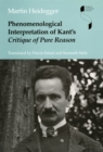 Image for Phenomenological interpretation of Kant&#39;s Critique of pure reason