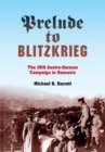 Image for Prelude to Blitzkrieg: the 1916 Austro-German Campaign in Romania