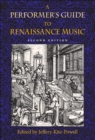 Image for A performer&#39;s guide to Renaissance music