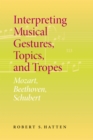 Image for Interpreting Musical Gestures, Topics, and Tropes: Mozart, Beethoven, Schubert
