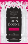 Image for Variorum edition of the poetry of John Donne: The divine poems