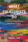 Image for What folklorists do  : professional possibilities in folklore studies