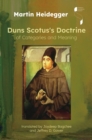 Image for Duns Scotus&#39;s doctrine of categories and meaning