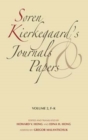 Image for Soren Kierkegaard&#39;s Journals and Papers, Volume 2 : F-K