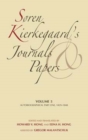Image for Søren Kierkegaard&#39;s Journals and Papers, Volume 5 : Autobiographical, Part One, 1829–1848