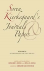 Image for Søren Kierkegaard&#39;s Journals and Papers, Volume 6 : Autobiographical, Part Two, 1848–1855