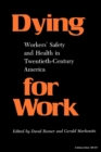 Image for Dying for Work : Workers&#39; Safety and Health in Twentieth-Century America