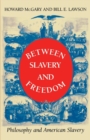 Image for Between Slavery and Freedom : Philosophy and American Slavery