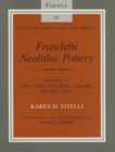 Image for Franchthi Neolithic Pottery, Volume 2, vol. 2