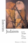 Image for Interim Judaism : Jewish Thought in a Century of Crisis