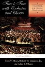 Image for Face to face with orchestra and chorus  : a handbook for choral conductors