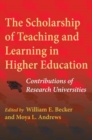 Image for The scholarship of teaching and learning in higher education  : contributions of research universities