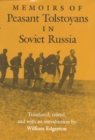 Image for Memoirs of Peasant Tolstoyans in Soviet Russia
