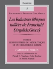 Image for Les Industries lithiques taillees de Franchthi (Argolide, Grece), Volume 2