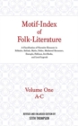 Image for Motif-Index of Folk-Literature, Volume 1