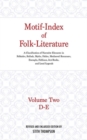 Image for Motif-Index of Folk-Literature, Volume 2